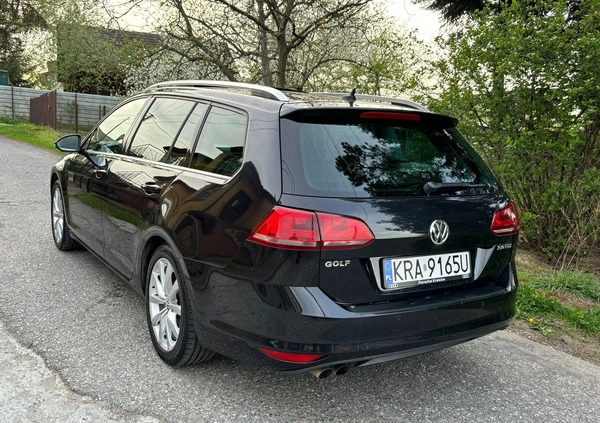 Volkswagen Golf cena 39999 przebieg: 213500, rok produkcji 2013 z Kraków małe 352